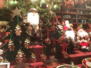 Santa gets everywhere.