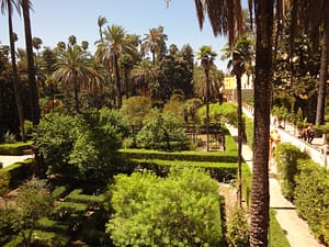 The Royal Alcazar Seville.