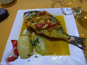 Grilled Dorada.