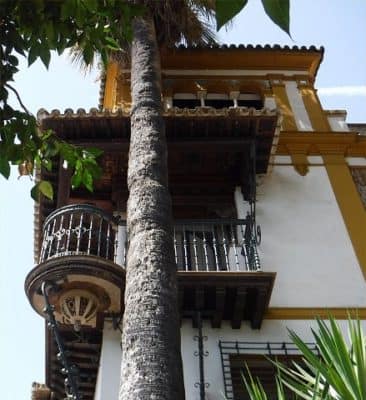 Romeo and Juliet balcony in Seville.