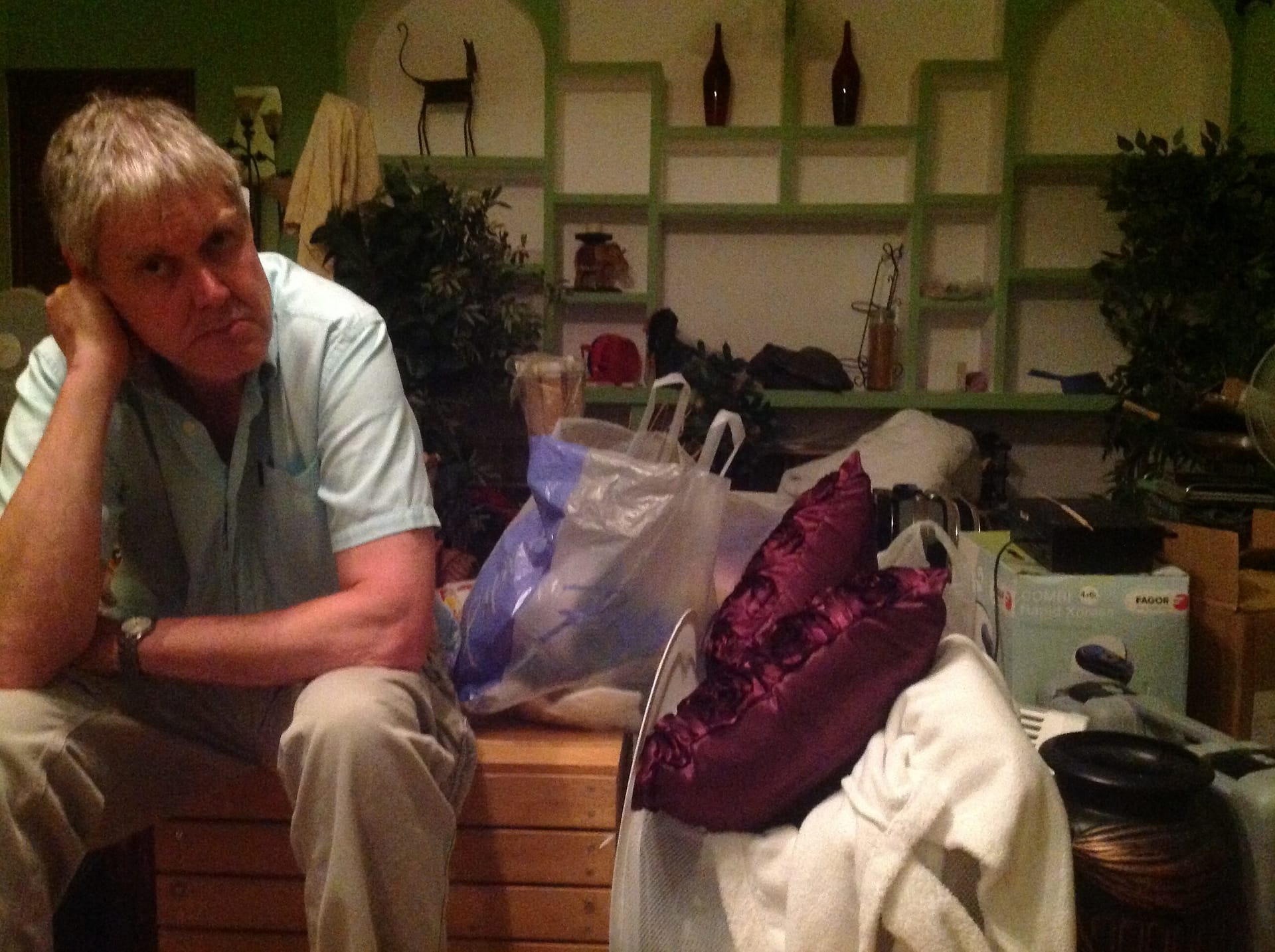 Our first night in Acerico.