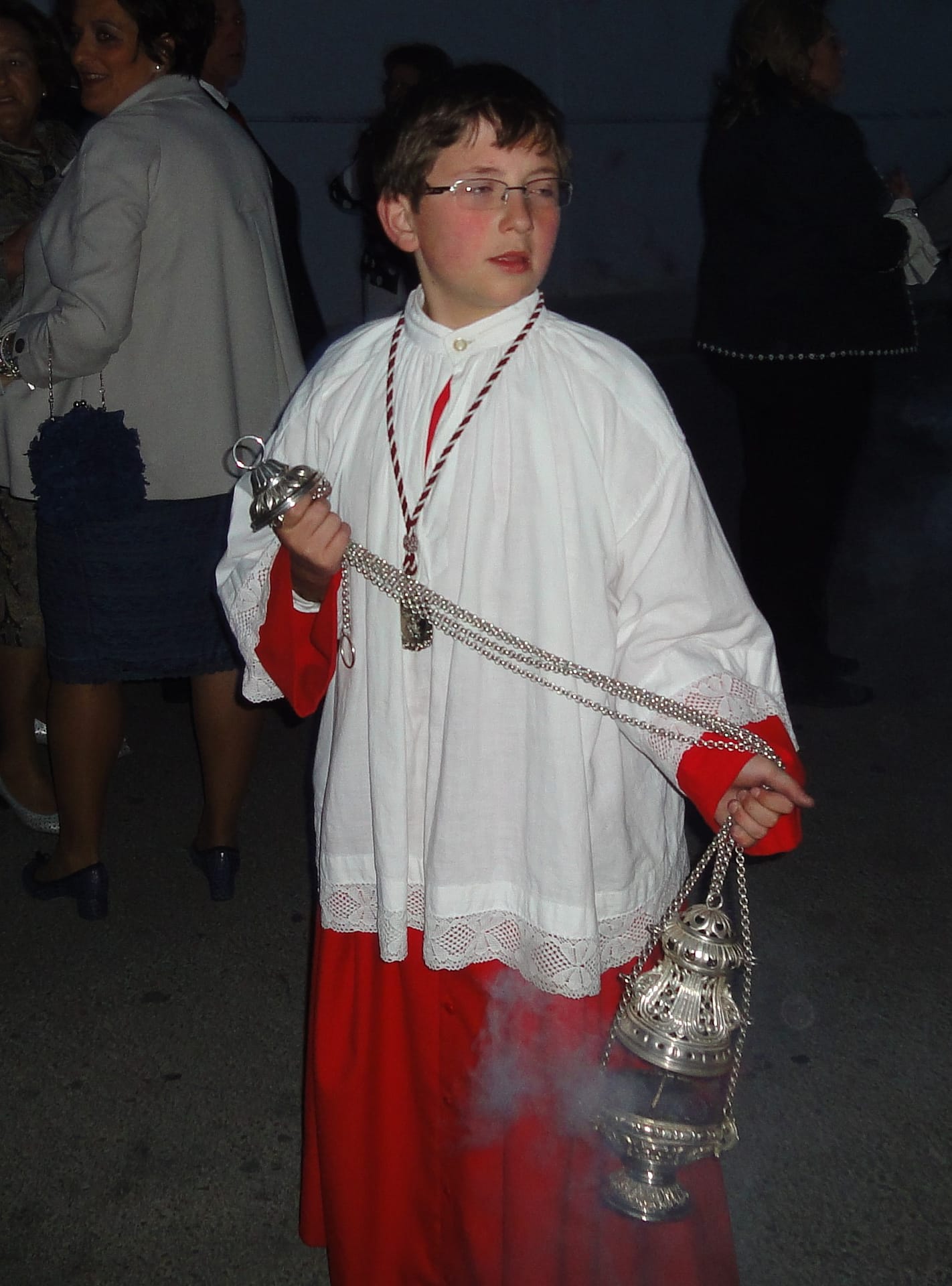 Spanish Alter boy.
